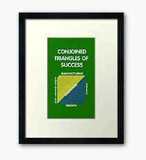 Conjoined Triangles of Success - Silicon Valley Framed Print