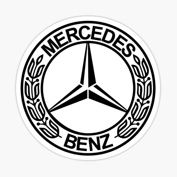 Mercedes Benz Logo Stickers Redbubble