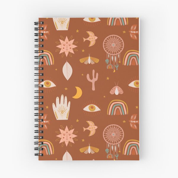 Item preview, Atrapasueños estético bohemio, polilla, fondo de arco iris Sedona designed and sold by DesignLabMedia.
