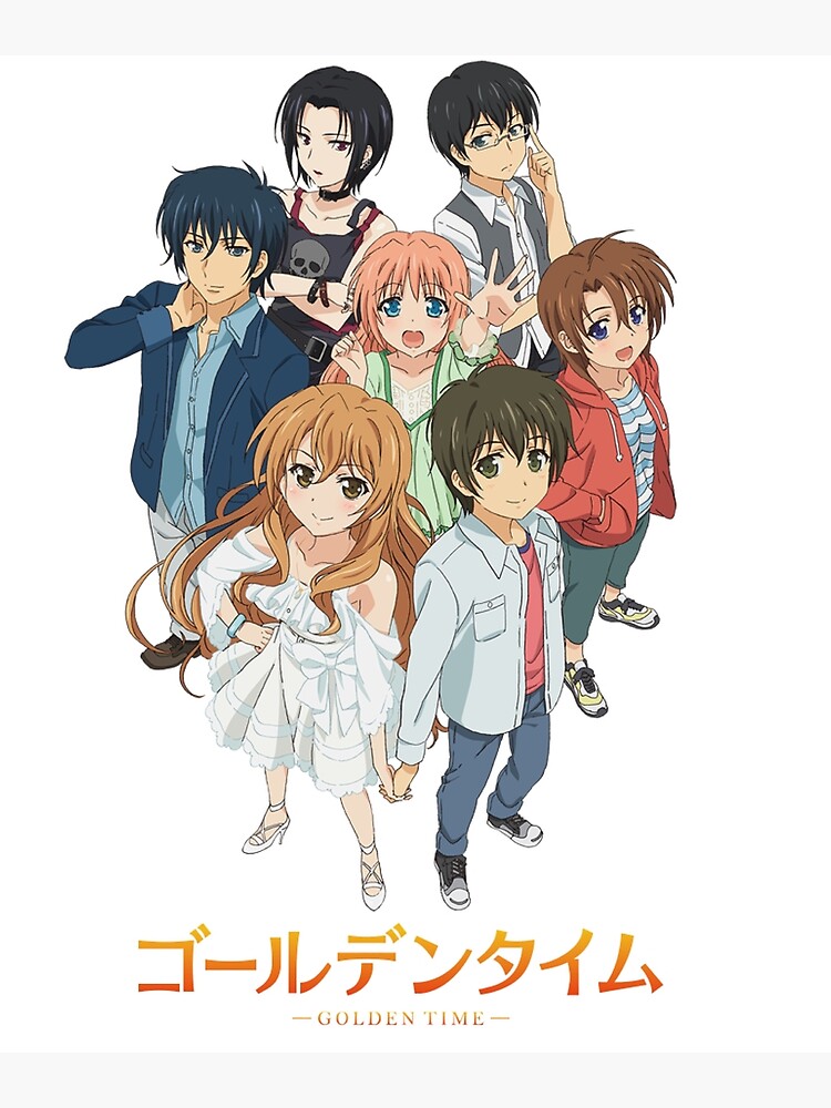 "Golden Time - logo" Poster by Animeheros | Redbubble