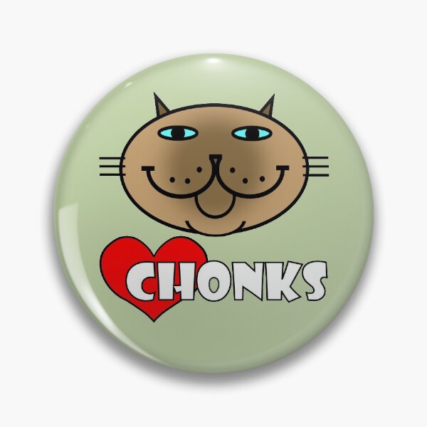 Item preview, HEART CHONKS - siamese cat designed and sold by RawSunArt.