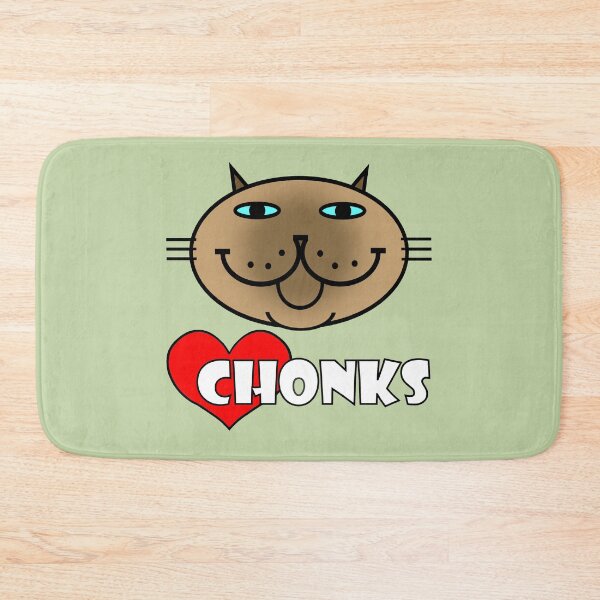 Item preview, HEART CHONKS - siamese cat designed and sold by RawSunArt.