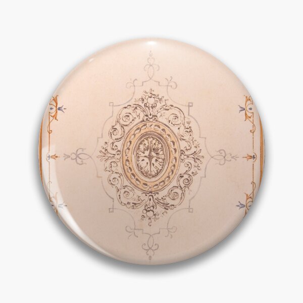 Item preview, Orange filagree border with central medallion designed and sold by NrvousFella.