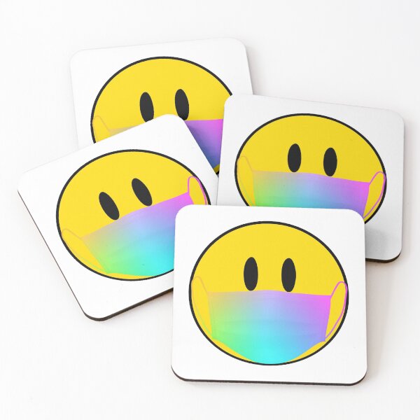 Item preview, Smiley Mask | Happy Face | Rainbow |  designed and sold by HappyFaceCo.