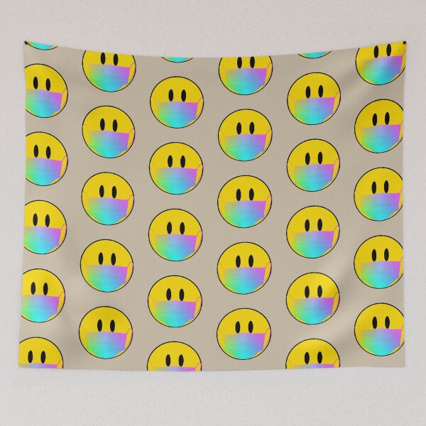 Item preview, Smiley Mask | Happy Face | Rainbow |  designed and sold by HappyFaceCo.