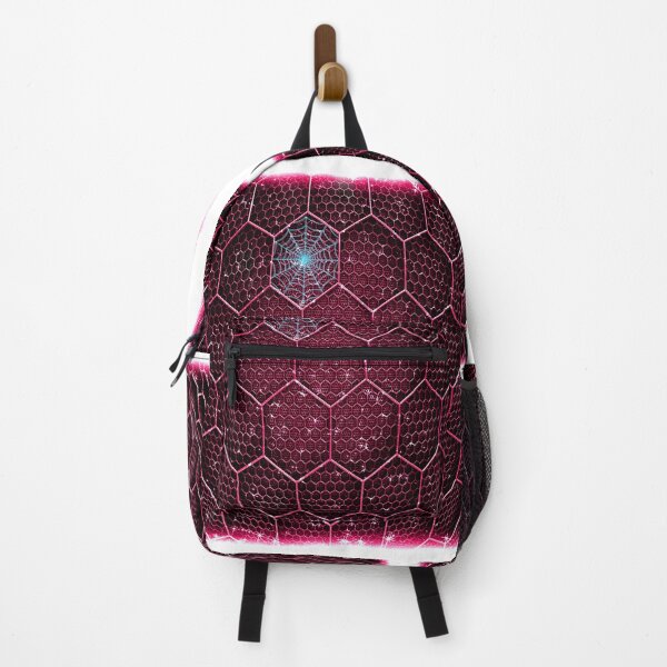 Item preview, Pink Spider Honeycomb Macro Zoom Aesthetic Web Tech designed and sold by Jolly-Yosei.