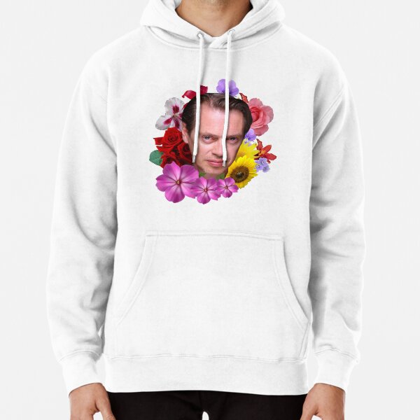 Vista previa del artículo con la obra «Steve Buscemi - Flores», diseñado y vendido por GoofballGear.