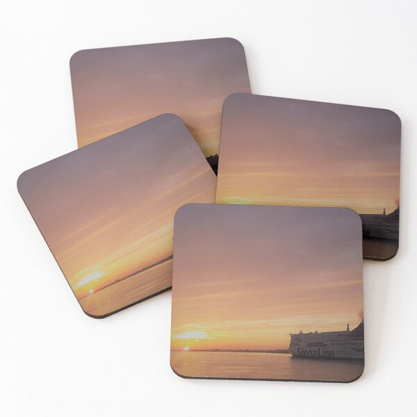 Item preview, Ship by Sunset Photographic Print designed and sold by WearWolfDesigns.