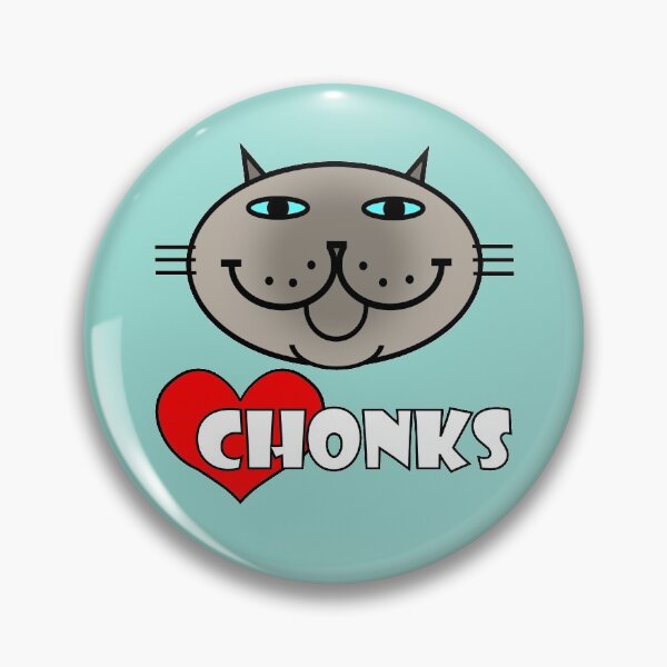 Item preview, HEART CHONKS - blue siamese cat designed and sold by RawSunArt.