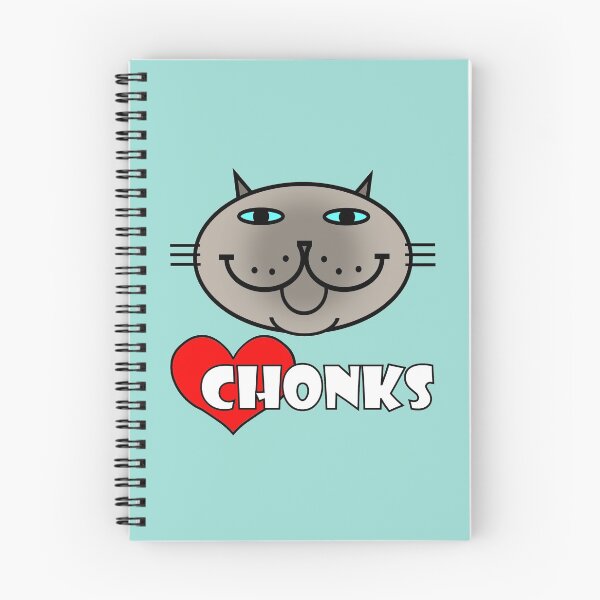 Item preview, HEART CHONKS - blue siamese cat designed and sold by RawSunArt.