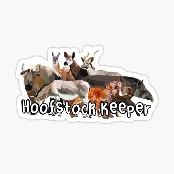Item preview, H is for Hoofstock Keeper  designed and sold by thezoogirl.