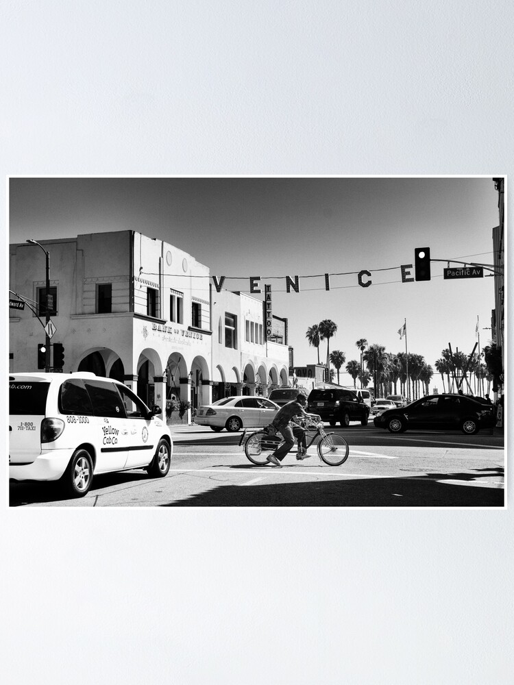 Alternate view of Cruising Pacific Avenue - Venice Beach California USA Poster