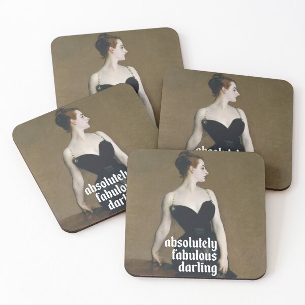 Item preview, John Singer Sargent Madame X w/ text designed and sold by hashnan21.