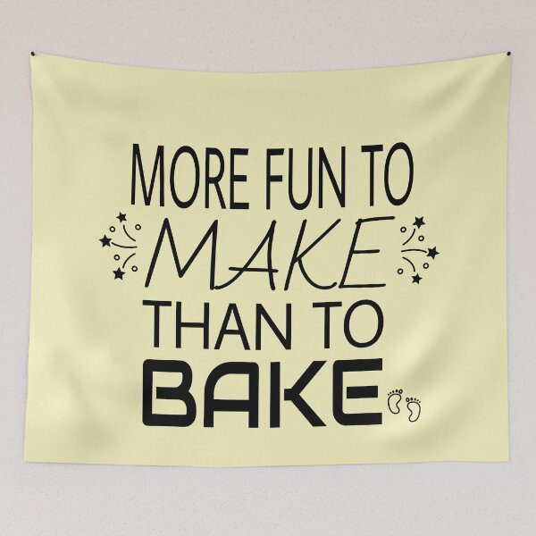 Item preview, Pregnancy More Fun To Make Than Bake Humor designed and sold by mwagie.