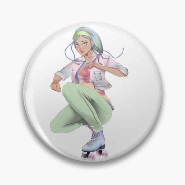 Item preview, Spring Skater Girl designed and sold by 01JayArts.