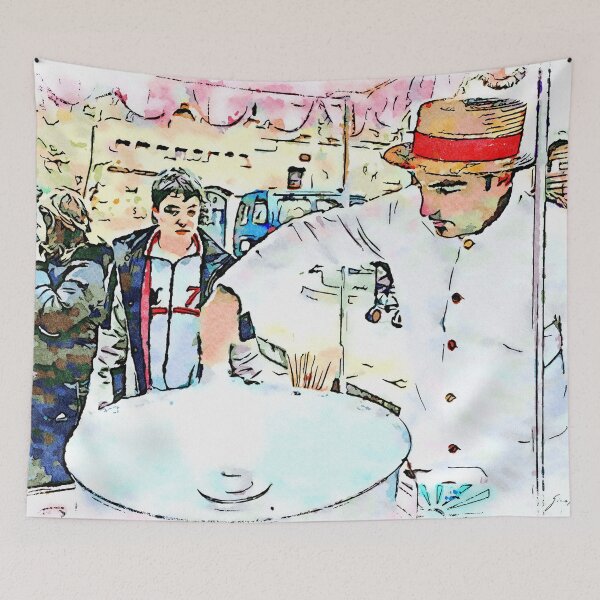 Item preview, Barbarano Romano: the candy floss seller designed and sold by Giuseppe Cocco.