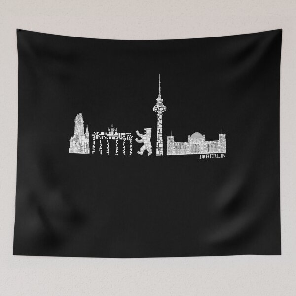 Item preview, I Love Berlin Mug Shirt - Berlin Skyline Design - Berlin Mug Tshirts designed and sold by KDesigns85.
