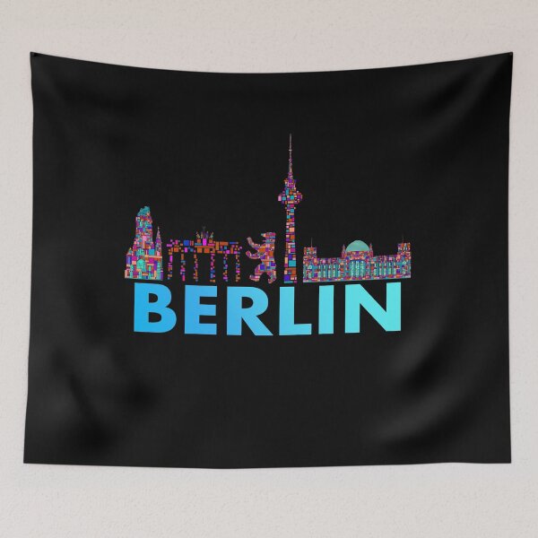 Item preview, I Love Berlin Mug Shirt - Berlin Skyline Design - Berlin Mug Tshirts designed and sold by KDesigns85.