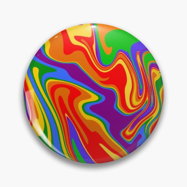 Item preview, rainbow gay pride marble swirl designed and sold by paintedpaw-cat.