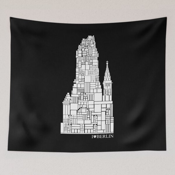 Item preview, I Love Berlin Mug Shirt - Berlin Skyline Design - Berlin Mug Tshirts designed and sold by KDesigns85.