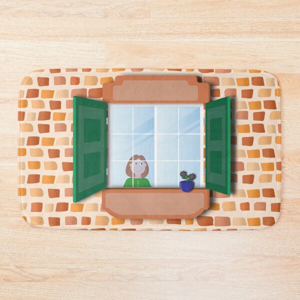Item preview, Design of a girl looking out the window designed and sold by Martapp.