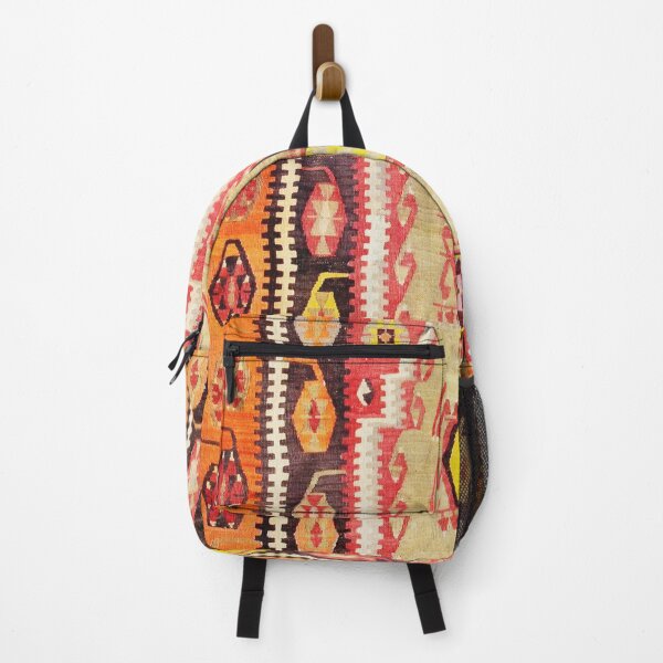 Item preview, Vintage Sivas Turkish Kilim Print designed and sold by Vicky Brago-Mitchell®.