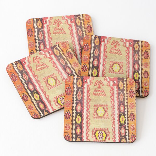 Item preview, Vintage Sivas Turkish Kilim Print designed and sold by Vicky Brago-Mitchell®.