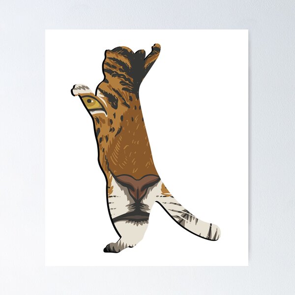 Item preview, Cat vs Tiger designed and sold by yessir1981.