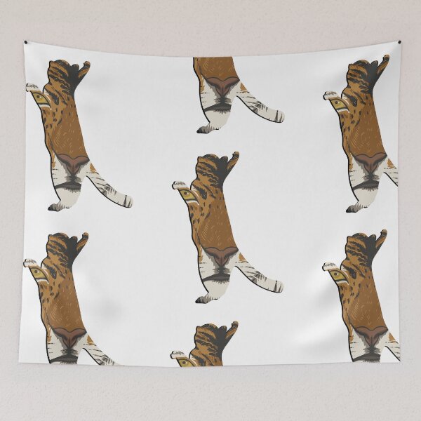 Item preview, Cat vs Tiger designed and sold by yessir1981.