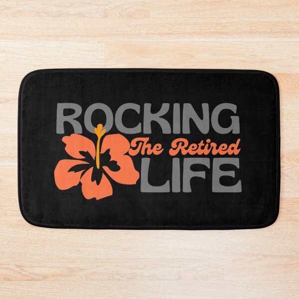 Item preview, Rocking The Retirement Life Orange Hibiscus designed and sold by SweetAndSpice.