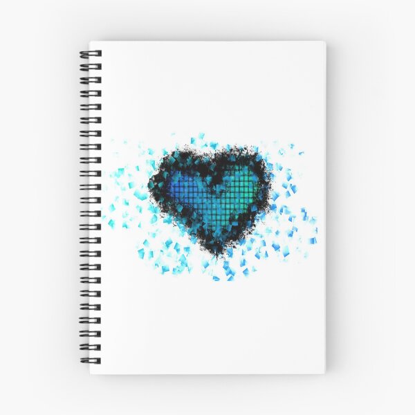 Item preview, blue heart designed and sold by MsTyson.
