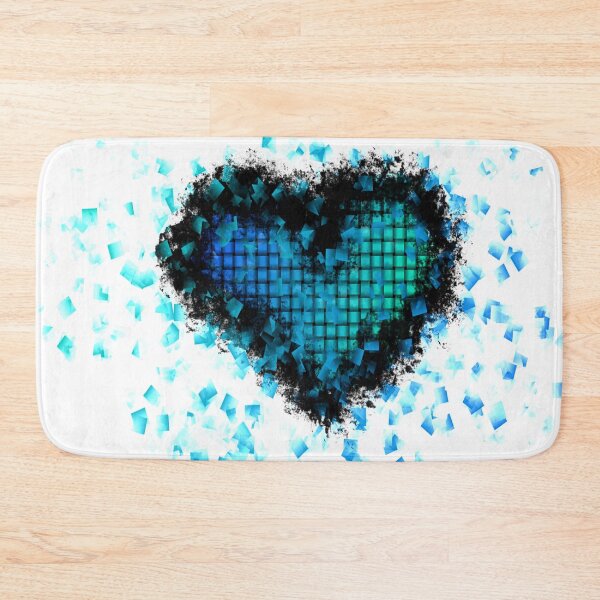 Item preview, blue heart designed and sold by MsTyson.