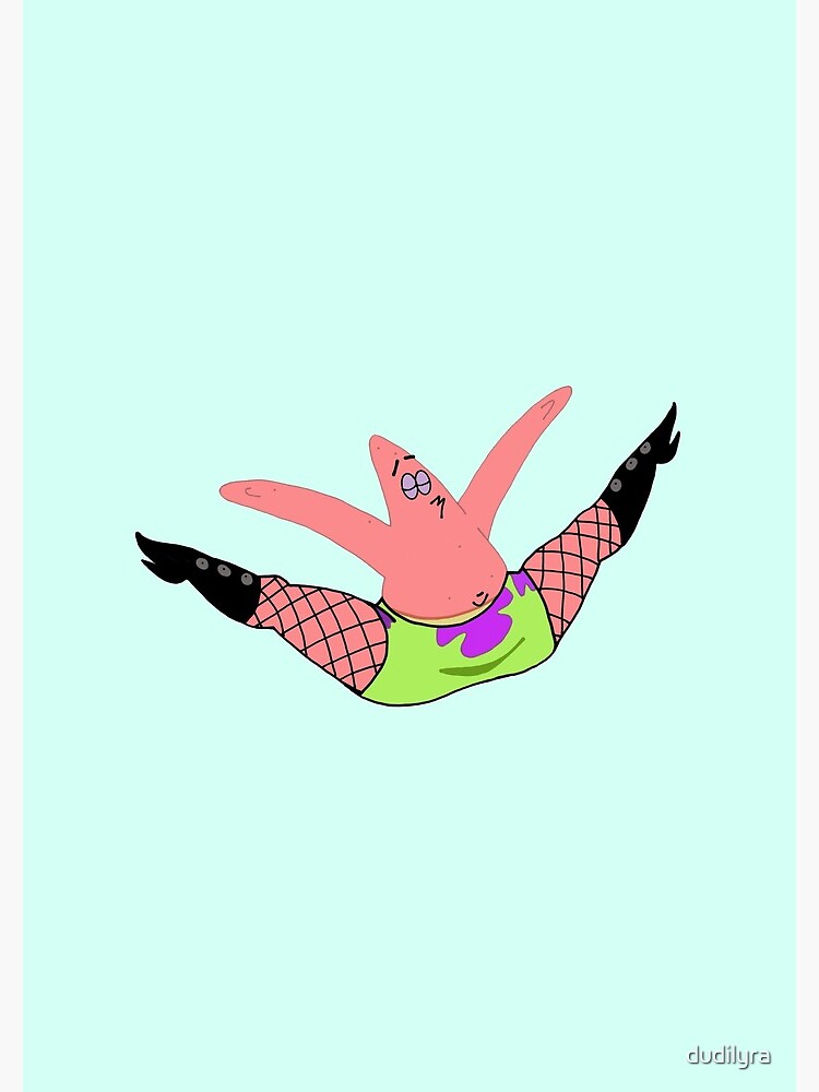 Patrick Star with boots | Sticker