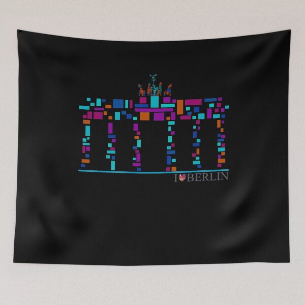 Item preview, Berlin Brandenburg Gate T-Shirt - Pop Art Design designed and sold by KDesigns85.