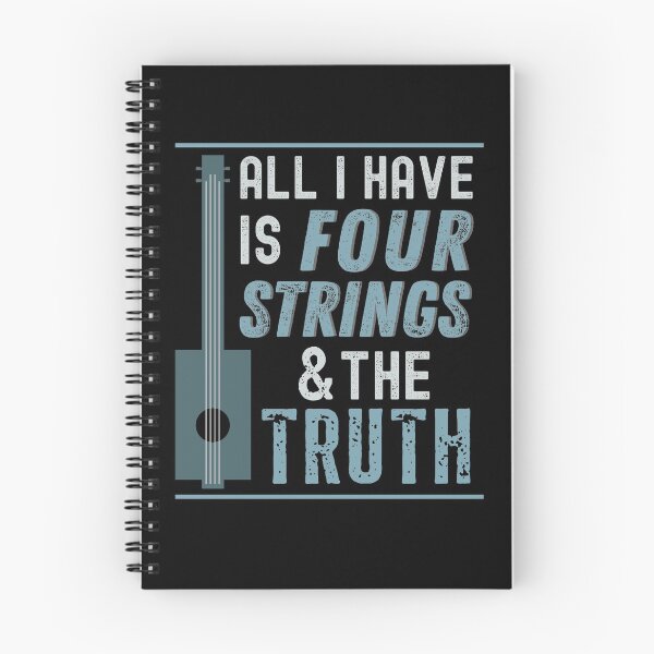 Item preview, All I Have Is 4 Strings And The Truth Cigar Box Guitar designed and sold by 12BarTees.