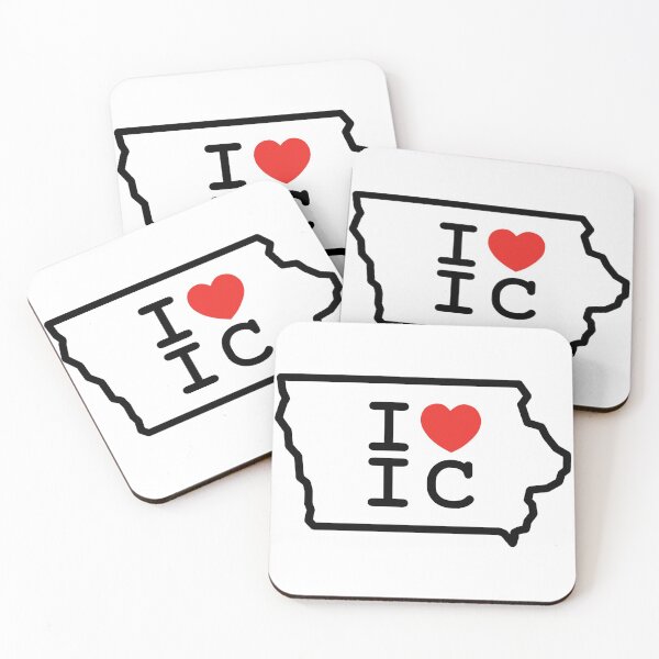 Item preview, I Love Iowa City - White designed and sold by nicdesignsstuff.