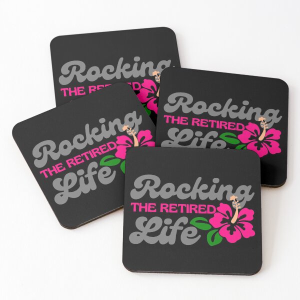 Item preview, Rocking The Retirement Life Pink Hibiscus designed and sold by SweetAndSpice.