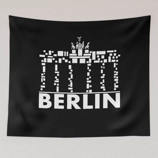Artikelvorschau, Berlin Brandenburger Tor T-Shirt - Pop Art Design entworfen und verkauft von KDesigns85.