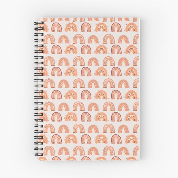 Item preview, Arco iris estético bohemio sobre fondo beige claro designed and sold by DesignLabMedia.