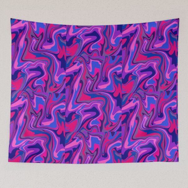 Item preview, subtle bisexual pride marble swirl designed and sold by paintedpaw-cat.