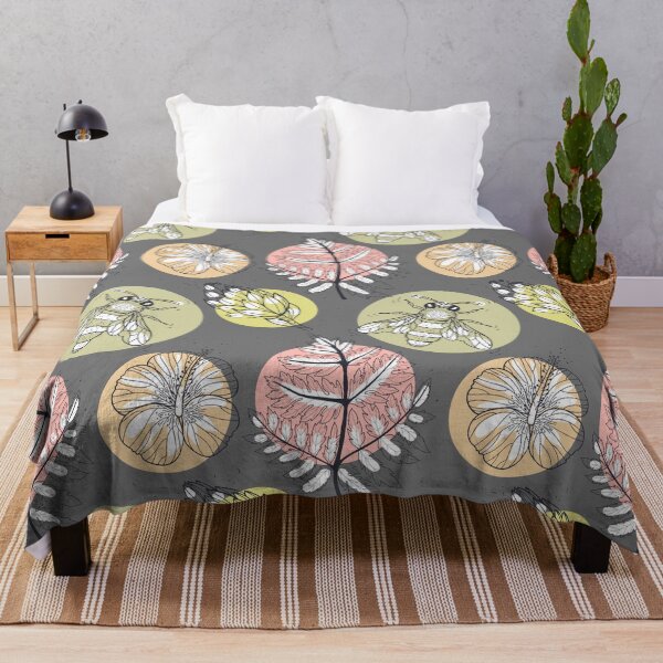 Item preview, Natural Flowers and Insect Pattern designed and sold by ArtStore20.