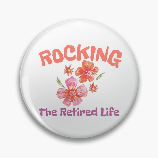 Item preview, Rocking The Retirement Life Orange and Pink Hibiscus designed and sold by SweetAndSpice.