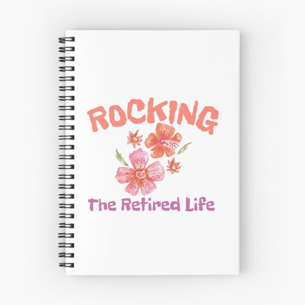 Item preview, Rocking The Retirement Life Orange and Pink Hibiscus designed and sold by SweetAndSpice.