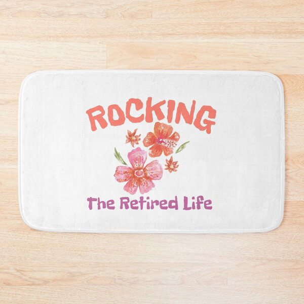 Item preview, Rocking The Retirement Life Orange and Pink Hibiscus designed and sold by SweetAndSpice.