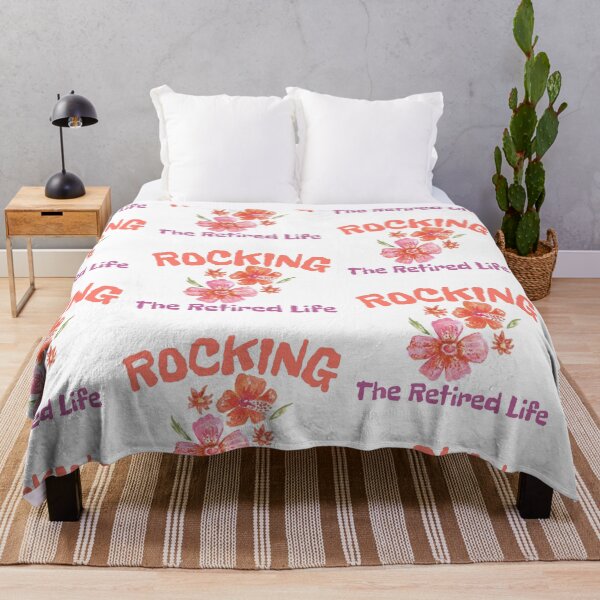 Item preview, Rocking The Retirement Life Orange and Pink Hibiscus designed and sold by SweetAndSpice.