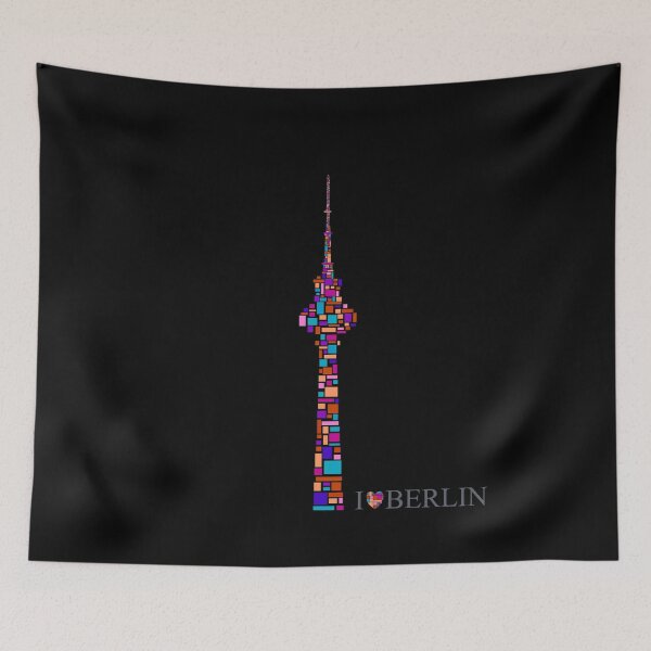 Artikelvorschau, Berlin FernsehturmT-Shirt - Pop Art Design entworfen und verkauft von KDesigns85.