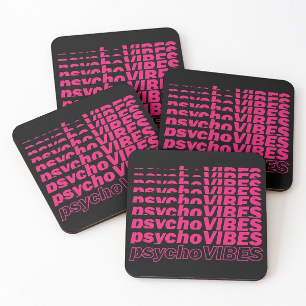 Item preview, PSYCHO VIBES - Vapour Wave designed and sold by MetricMeasure.