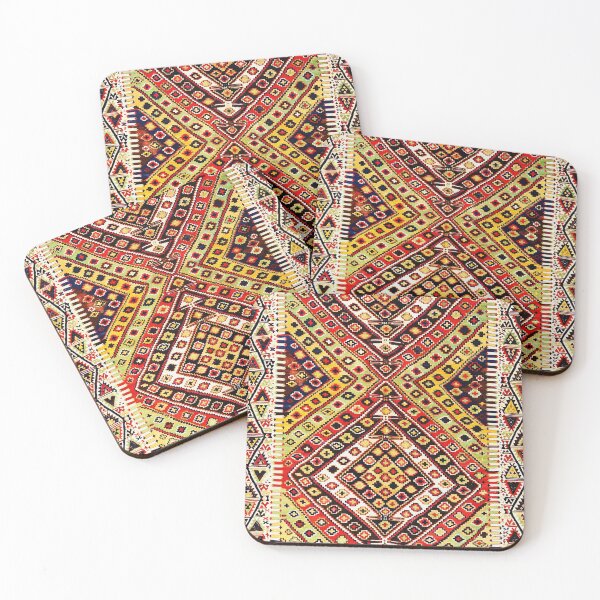 Item preview, Antique Malatya Turkish Kilim Print designed and sold by Vicky Brago-Mitchell®.