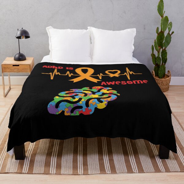 Item preview, Adhd Is Awesome Attention Deficit Hyperactivity Disorder ADHD funny designed and sold by 0umStore.