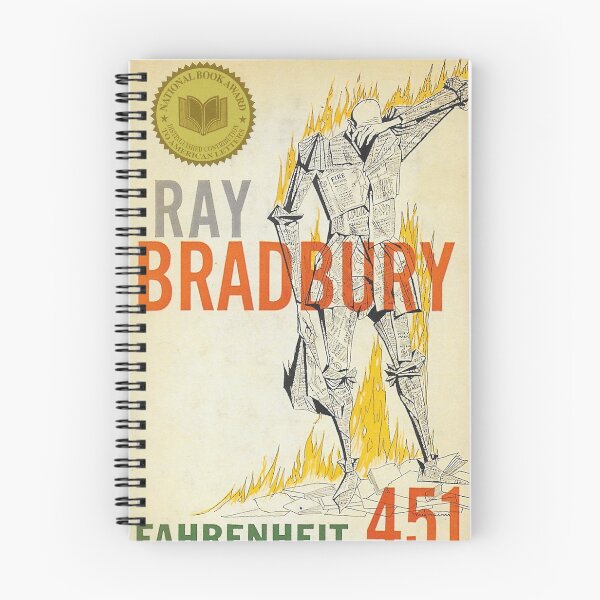 Item preview, Fahrenheit 451 Ray Bradbury designed and sold by smilinskulldsgn.